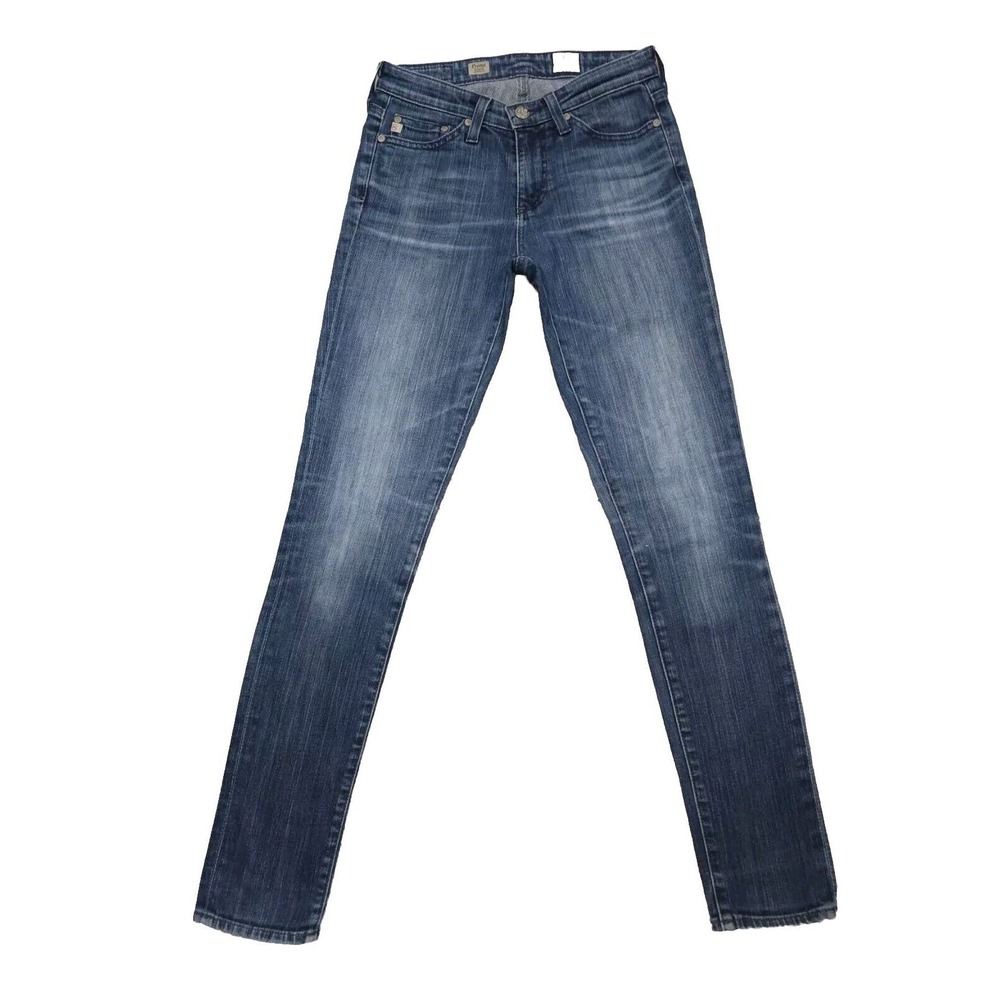 AG Adriano goldschmied The Prima cigarette leg blue skinny jeans 24 R